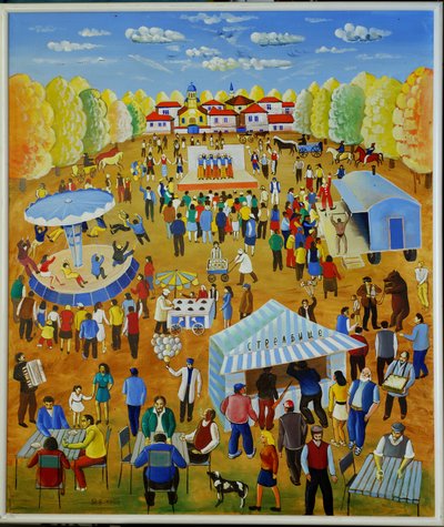 The Fair from my Childhood, 1999 by Radi Nedelchev